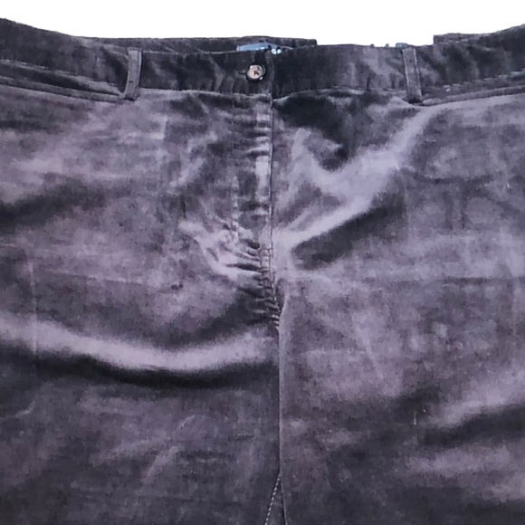 Women's GEORGE DESIGNS Brown Corduroy Capri Pants Size 18 - Picture 8 of 8